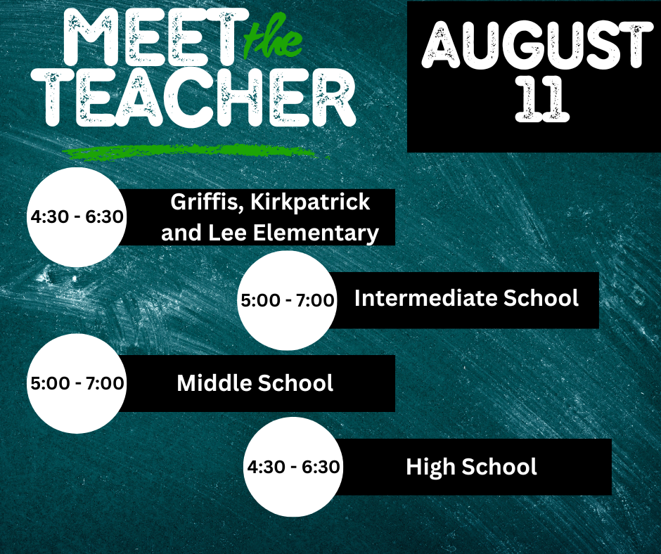 Meet the Teacher Night, August 11