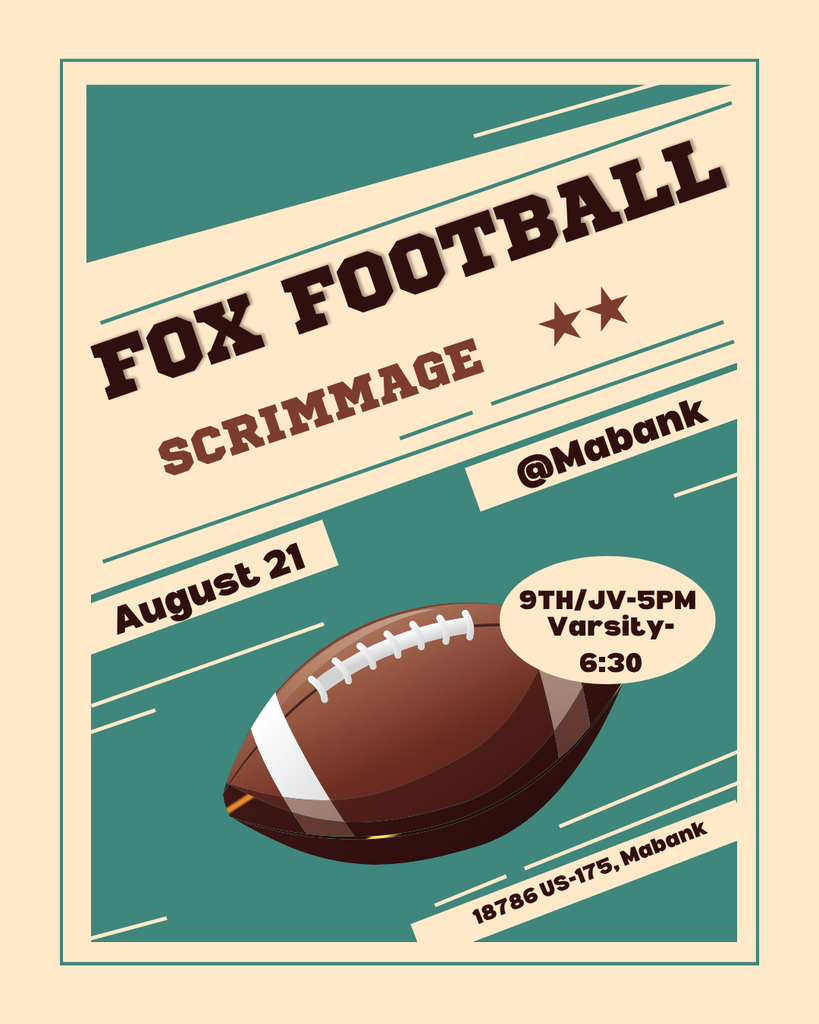 football flyer