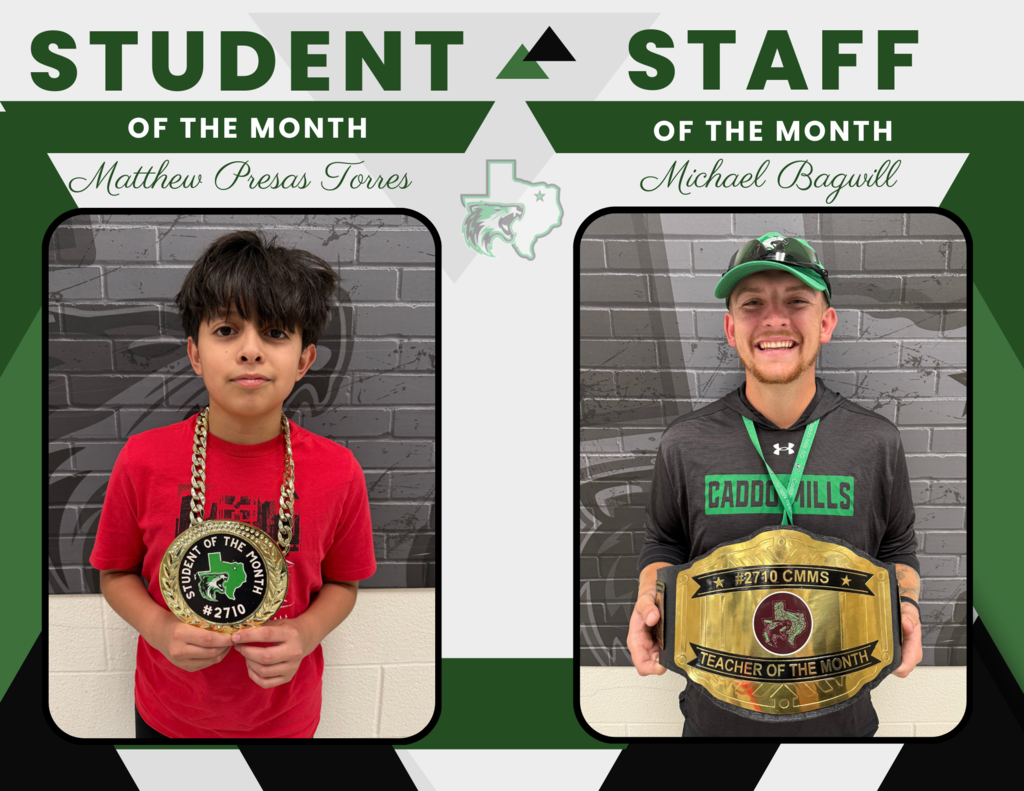 september student and staff member of the month