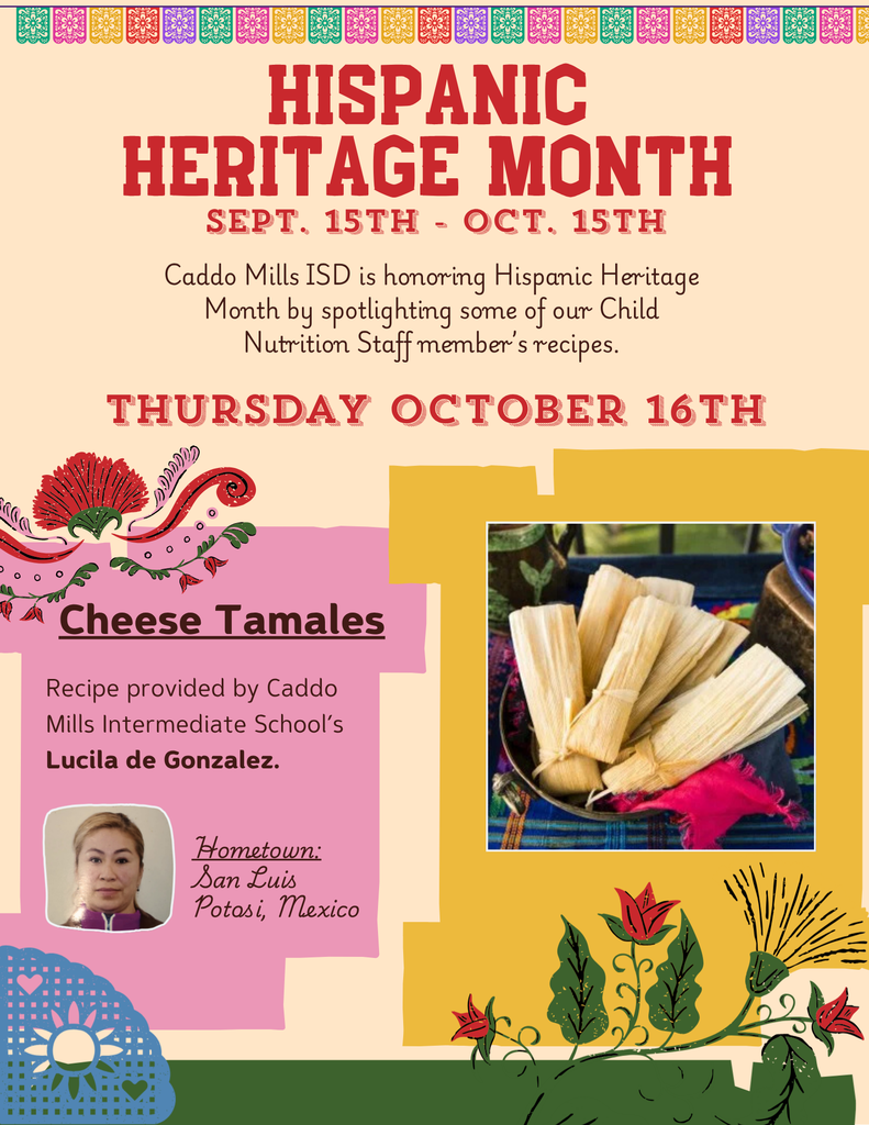 Hispanic Heritage Month 10/16