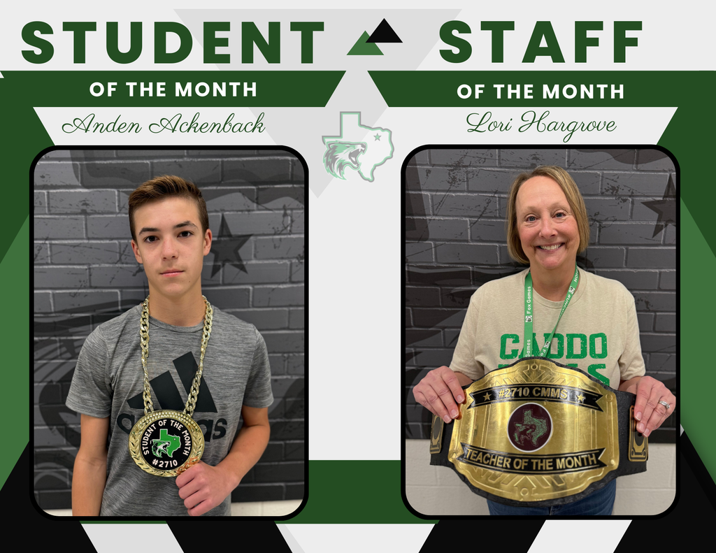October Student/Staff of the month