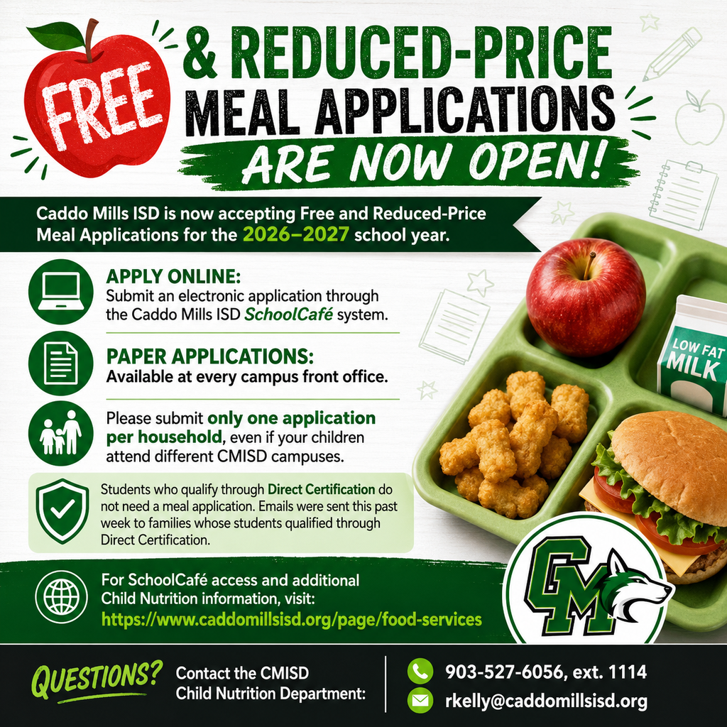 Free & Reduced Meal Application Flyer 26-27