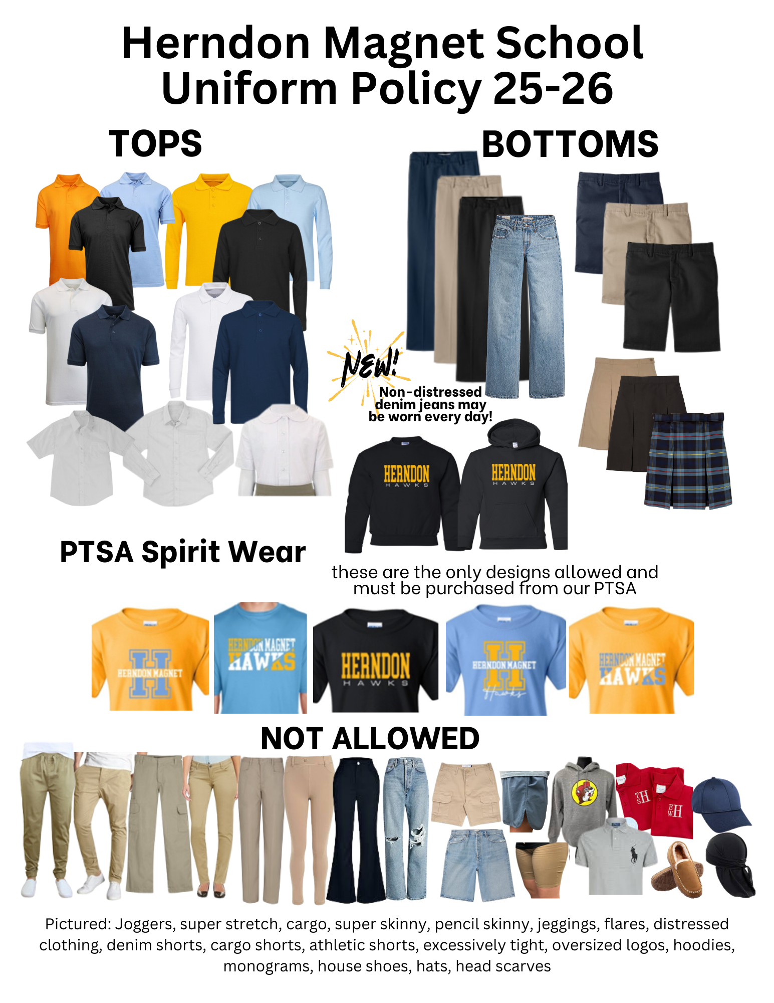 2025-2026 Uniform Policy | Herndon Magnet
