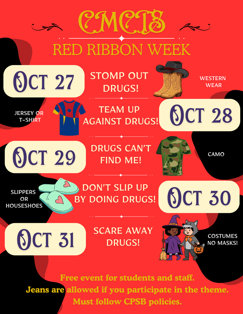 CMCTS Red Ribbon Week