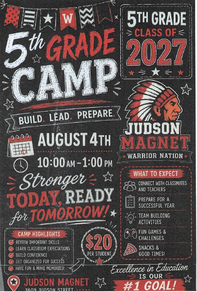 5th Grade Camp