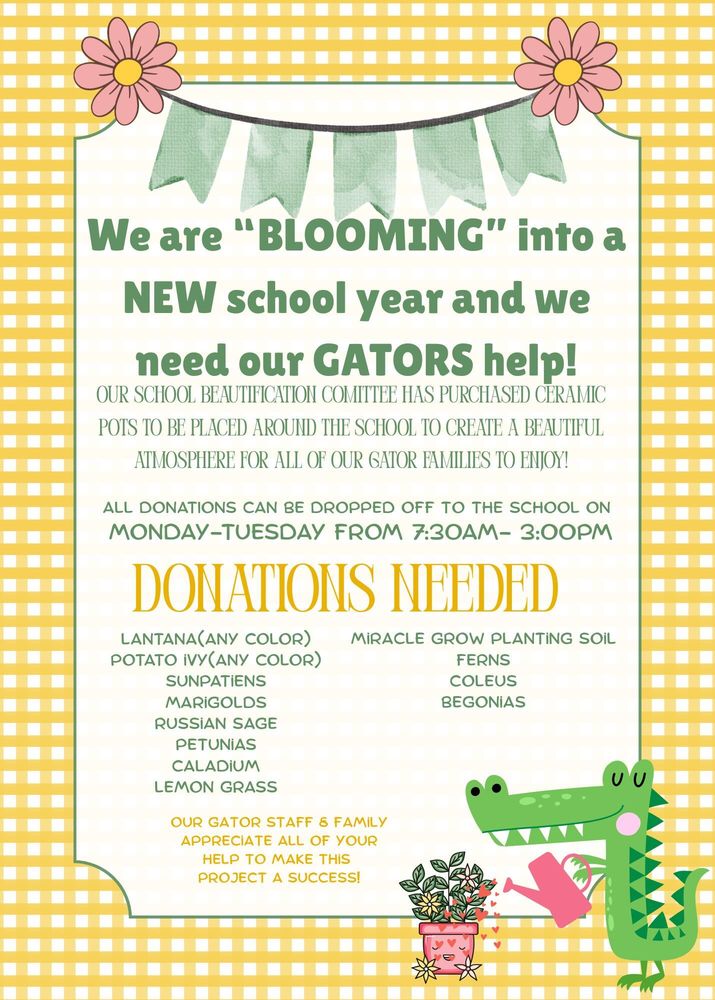 Beautification Flyer