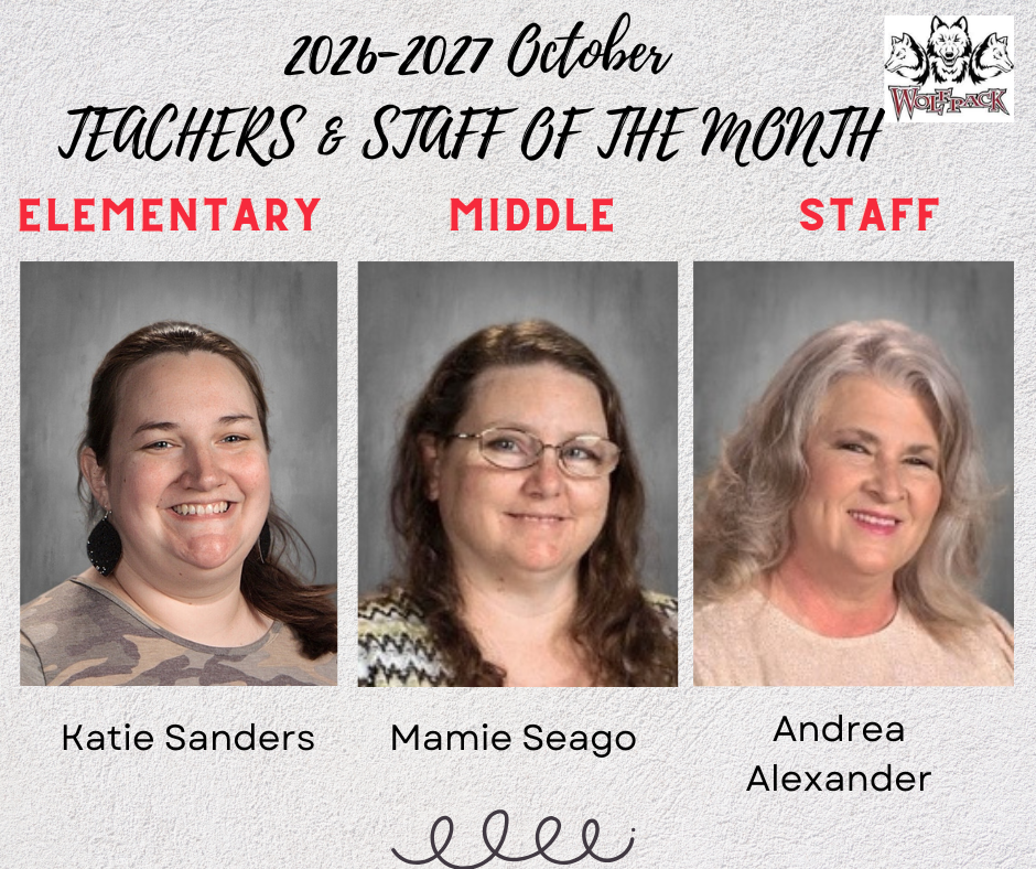 Teacher Staff of the Month