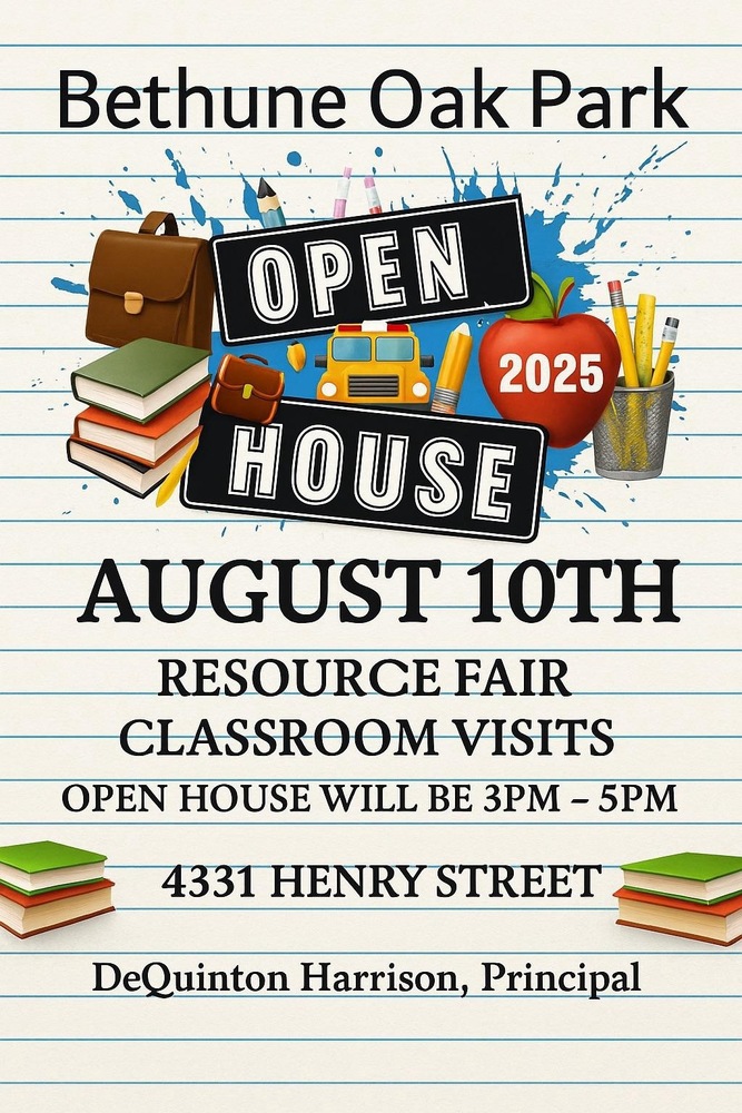 Bethune Oak Park Open House