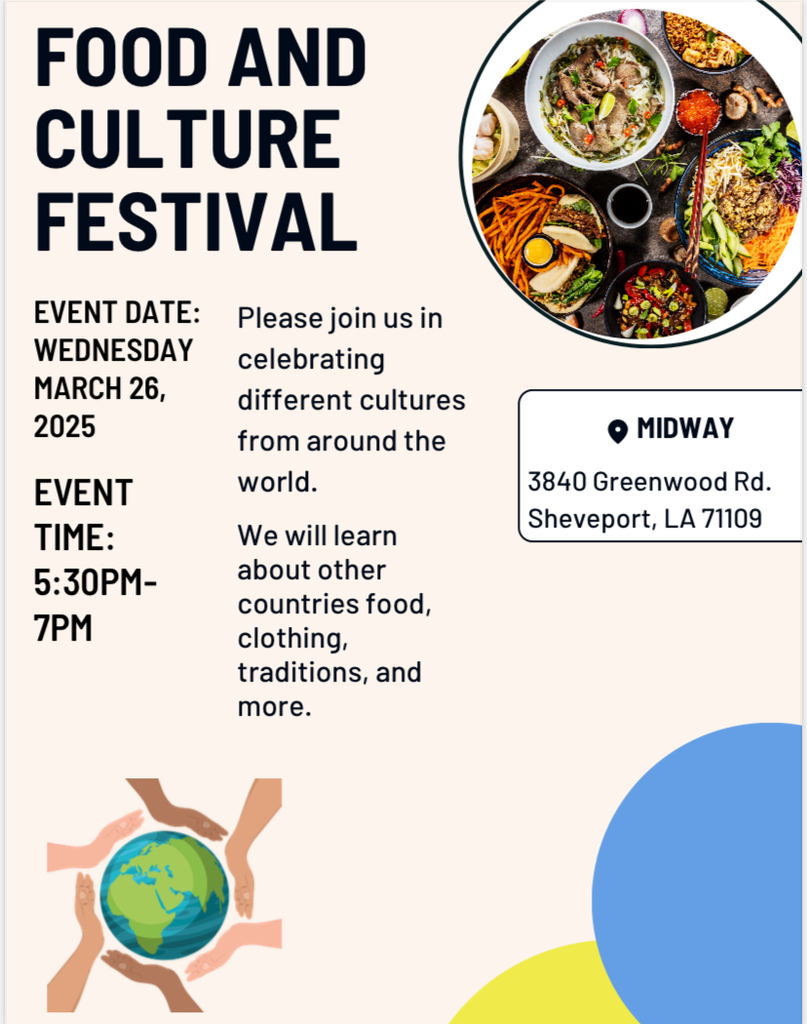 Midway’s Food and Culture Festival Flyer