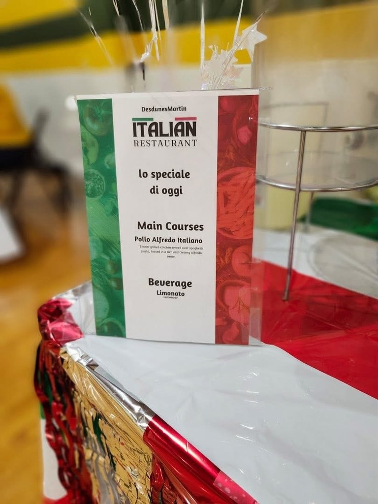 Italian Menu