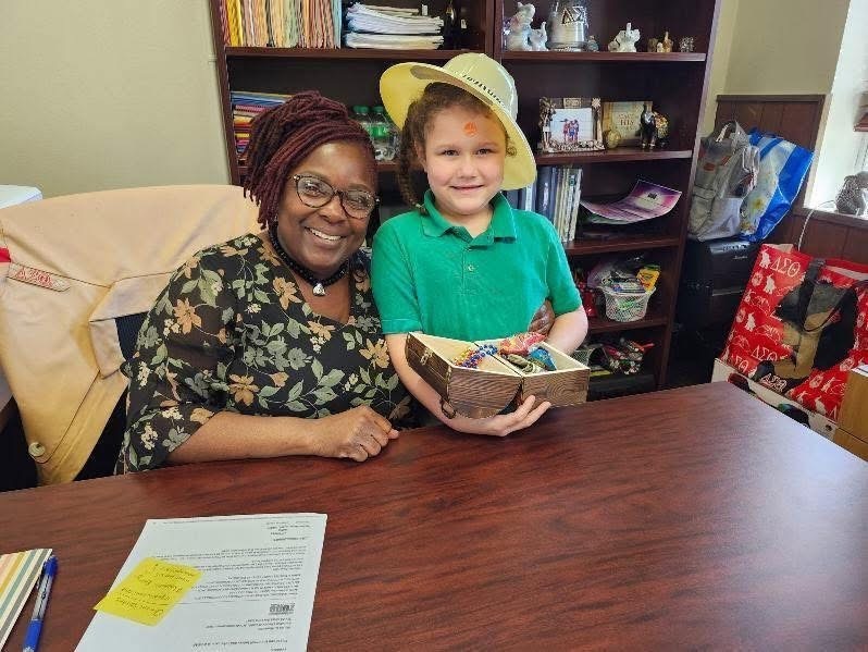 Photo with  2025 Book Blast Winner