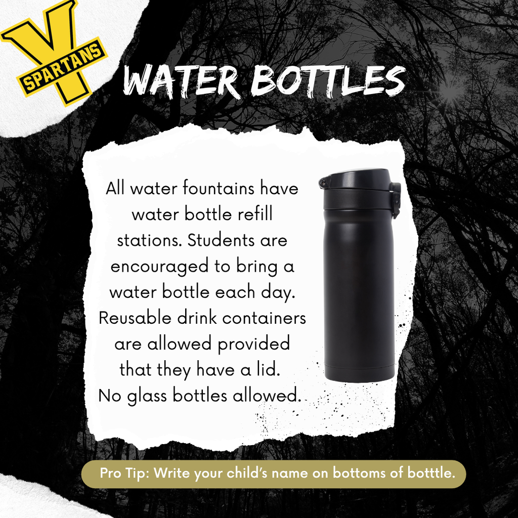 water bottle
