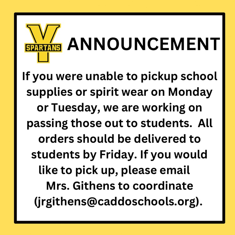 announcement
