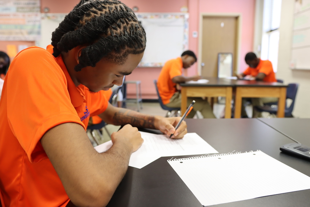 Student writing