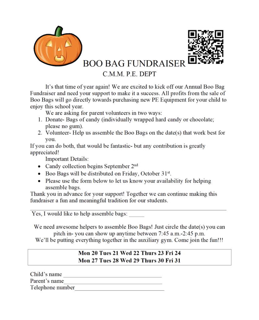 Boo Bag Flyer