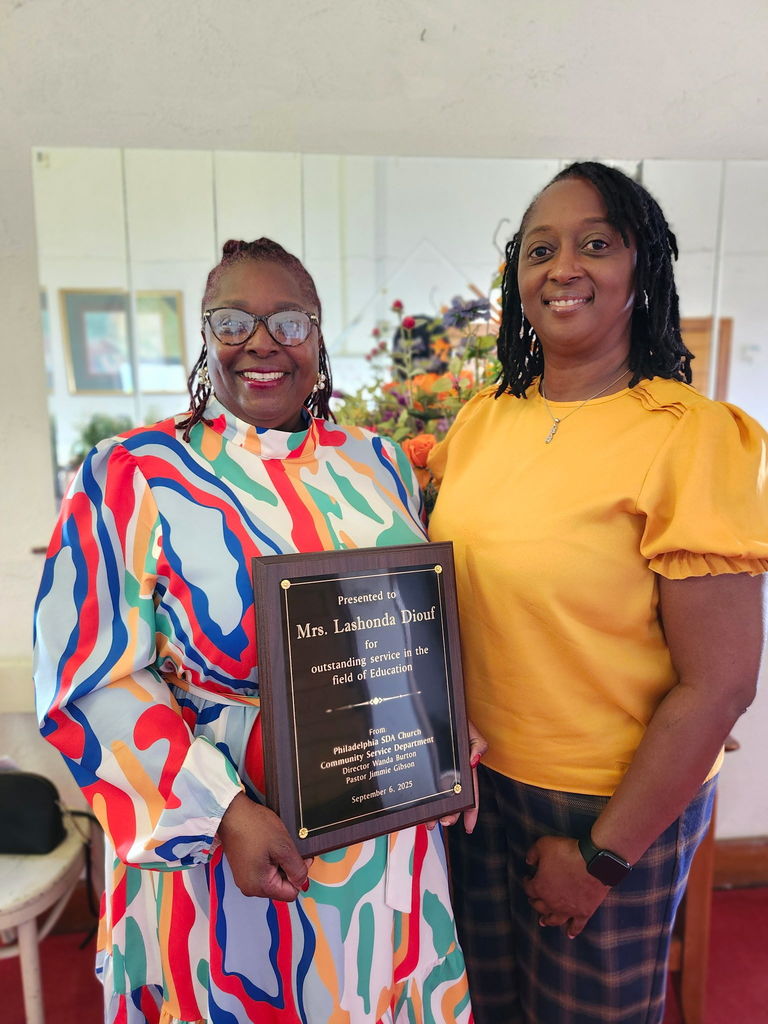 Congratulations, Mrs. Diouf