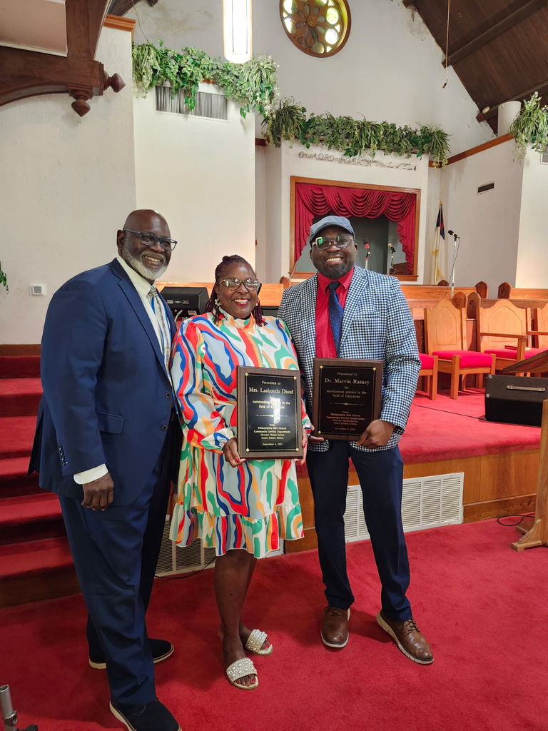 Congratulations, Mrs. Diouf