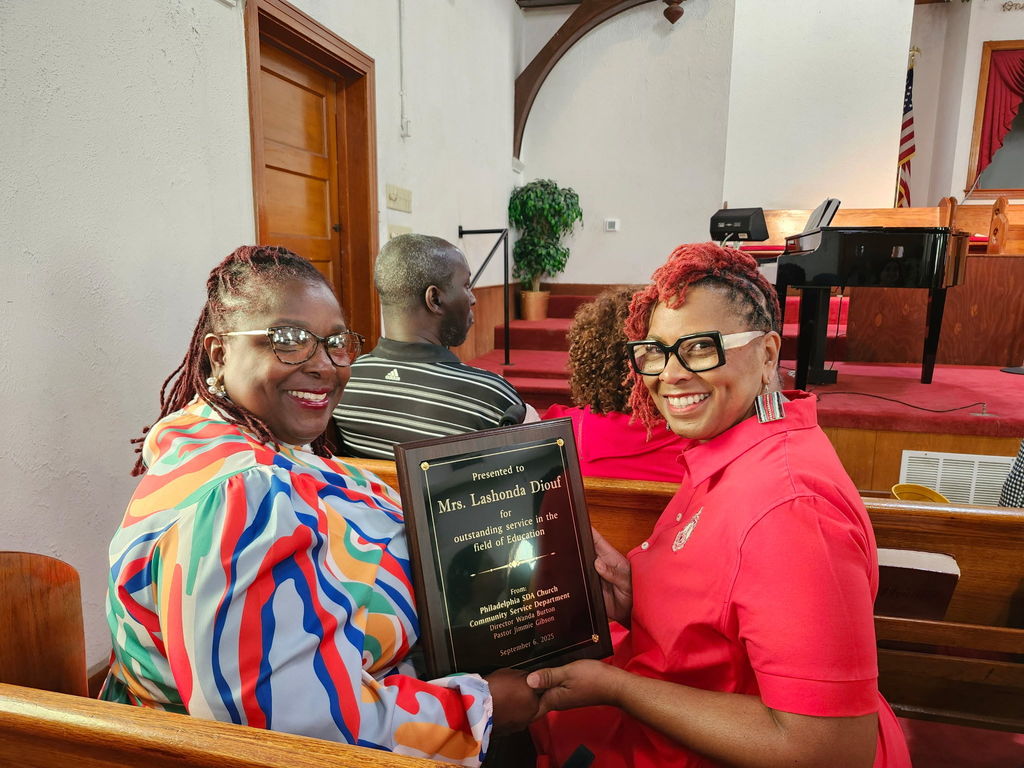 Congratulations, Mrs. Diouf