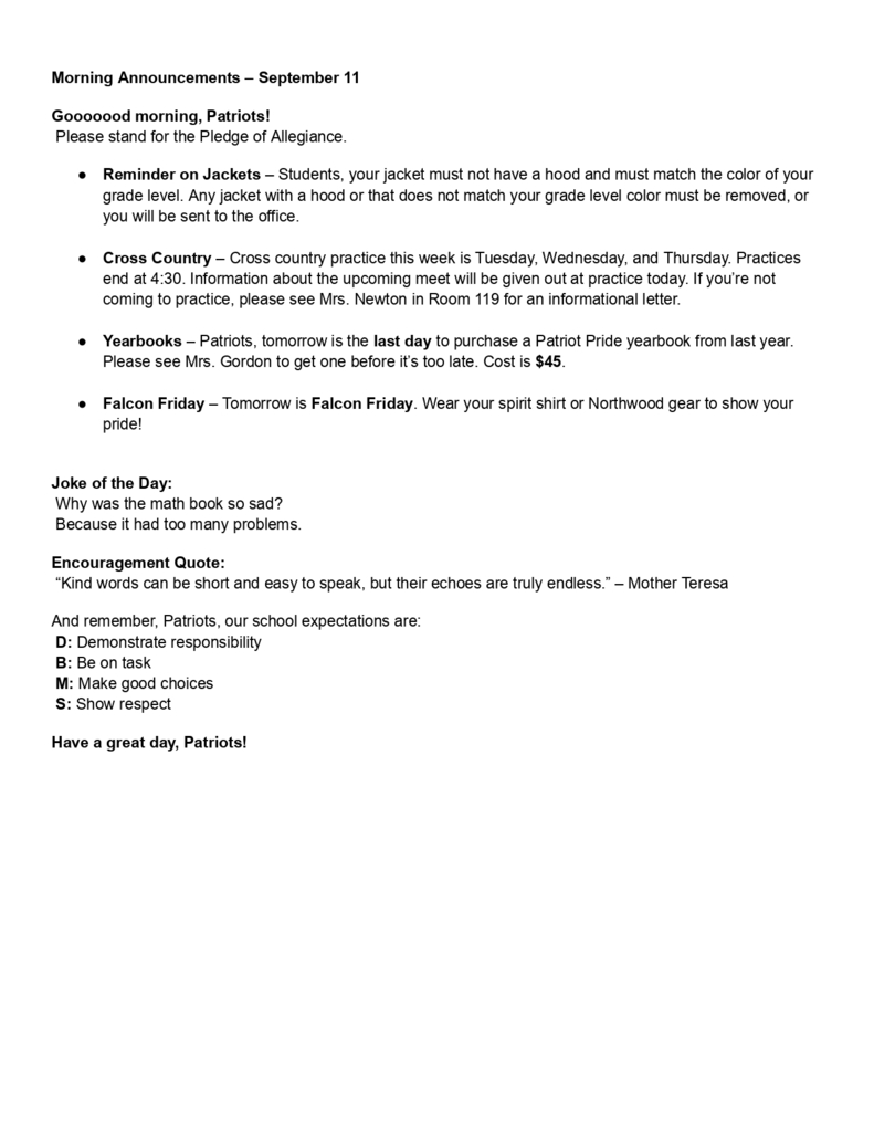 Morning Announcements – September 11_page-0001