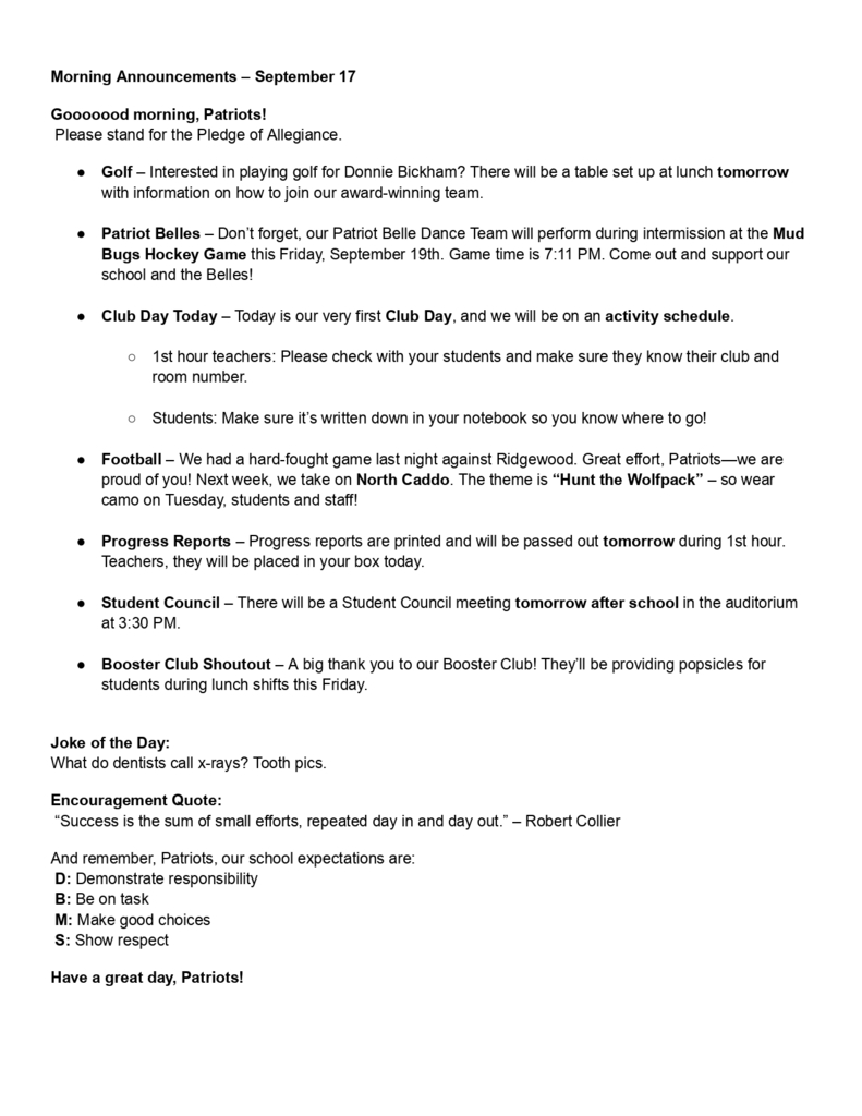 Morning Announcements – September 17_page-0001