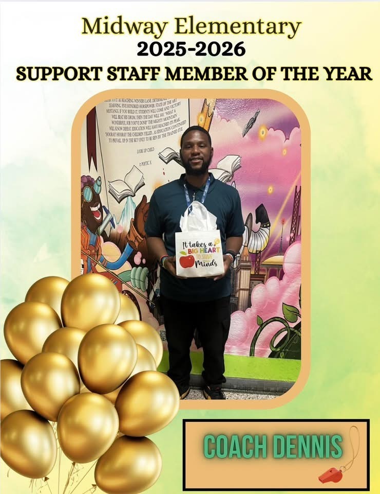 Support Staff of the Year- Coach Dennis