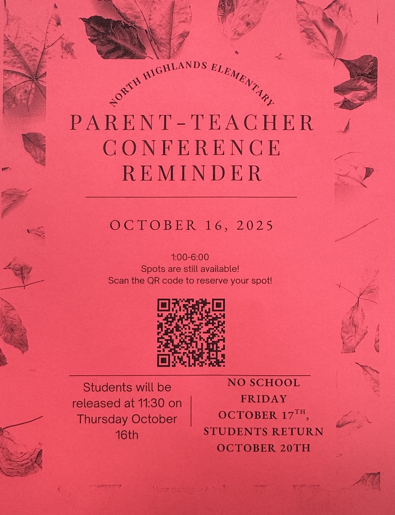 Parent Teacher Conference - 1st nine weeks