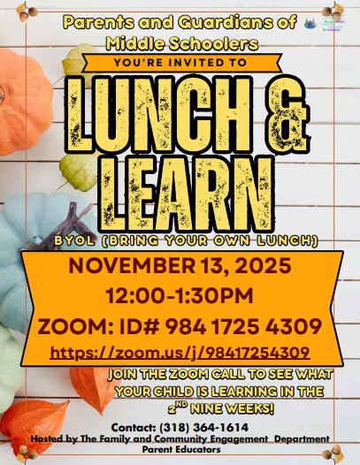 Lunch and Learn