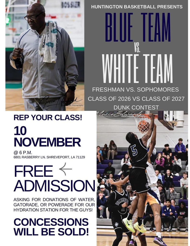 Blue/White Basketball Game