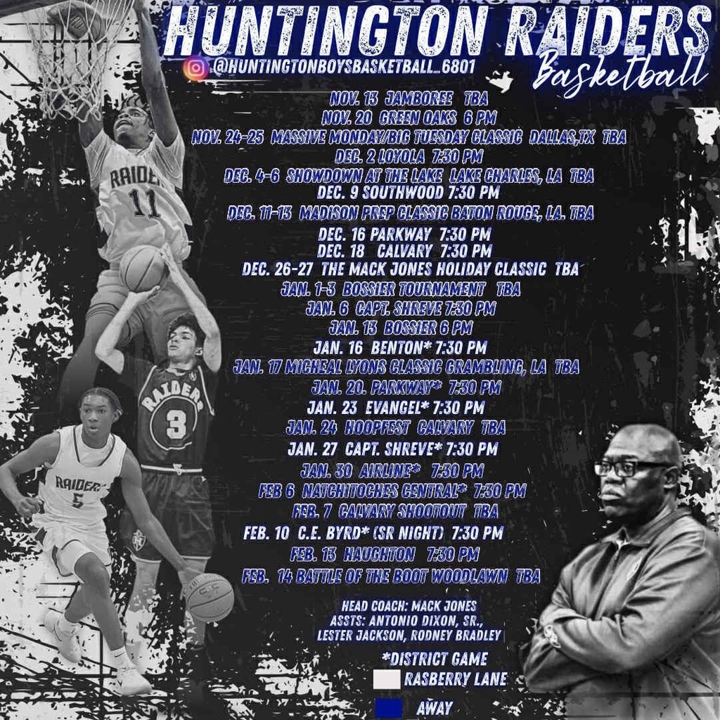 Boys Basketball Schedule
