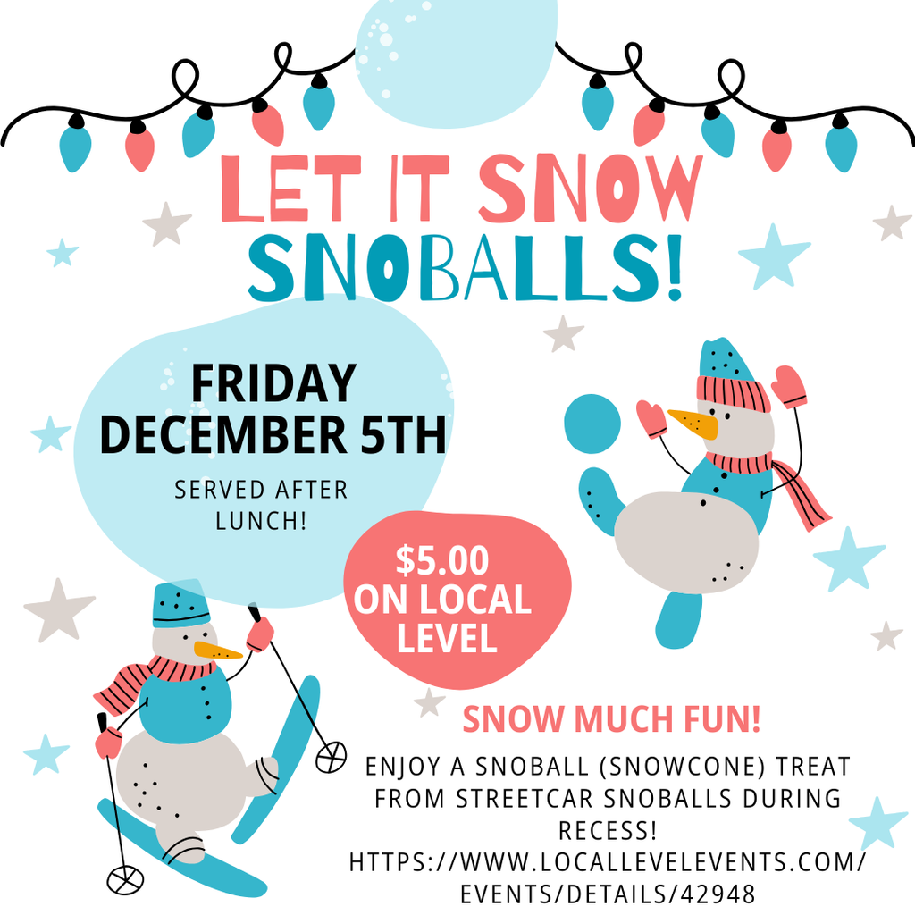 Snoball fundraiser