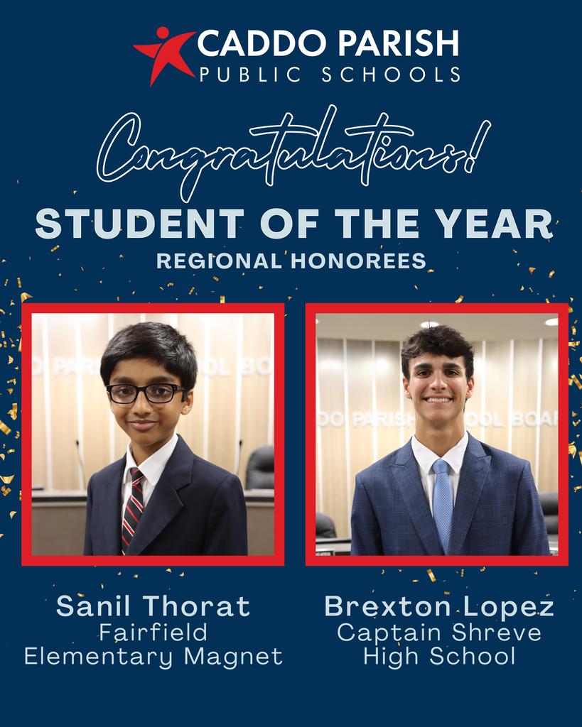 Student of the Year Regional Honorees