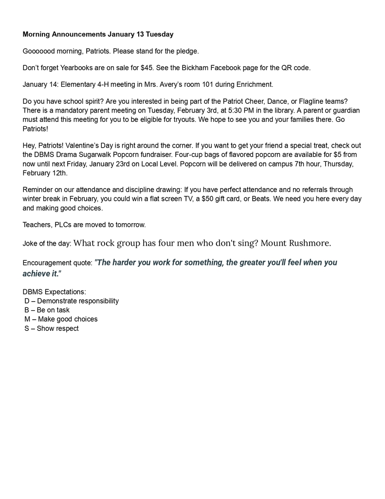 Morning Announcements January 13 Tuesday_page-0001