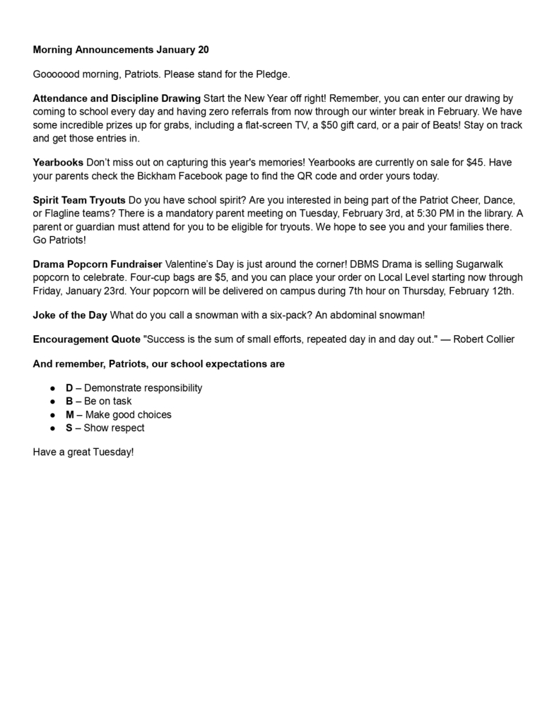 Morning Announcements January 20_page-0001