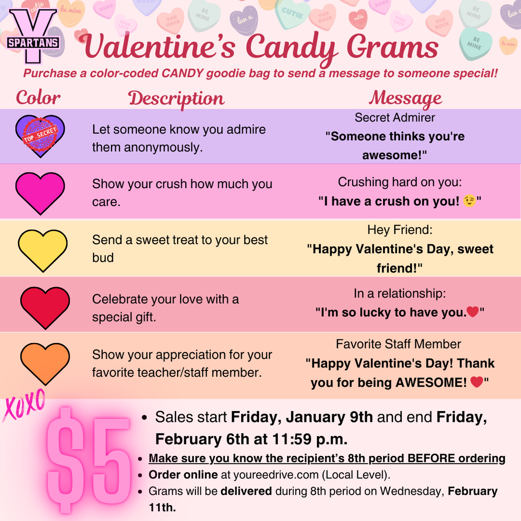Valentine's Candy Grams
