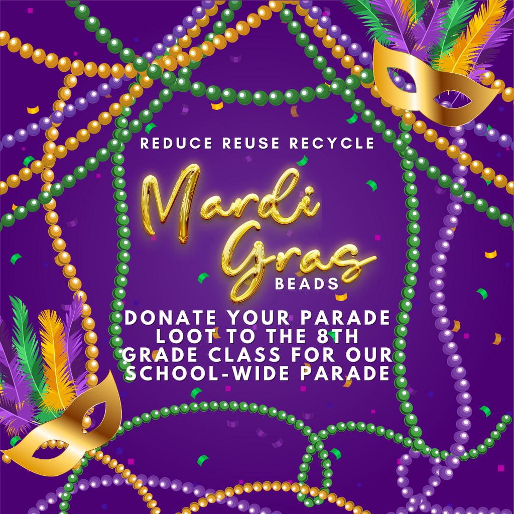 Mardi Gras Beads Post