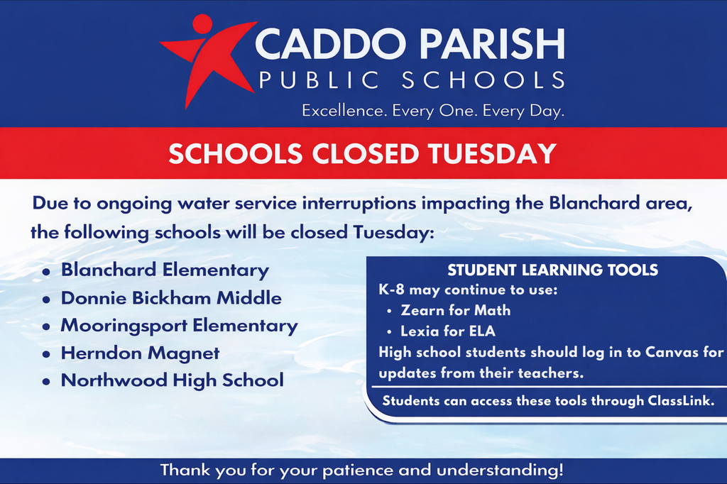 Schools Closed Tuesday