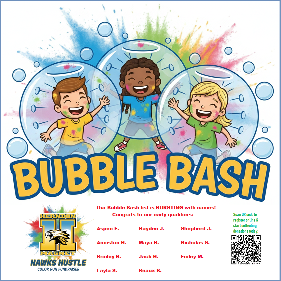 Herndon Magnet Bubble Bash