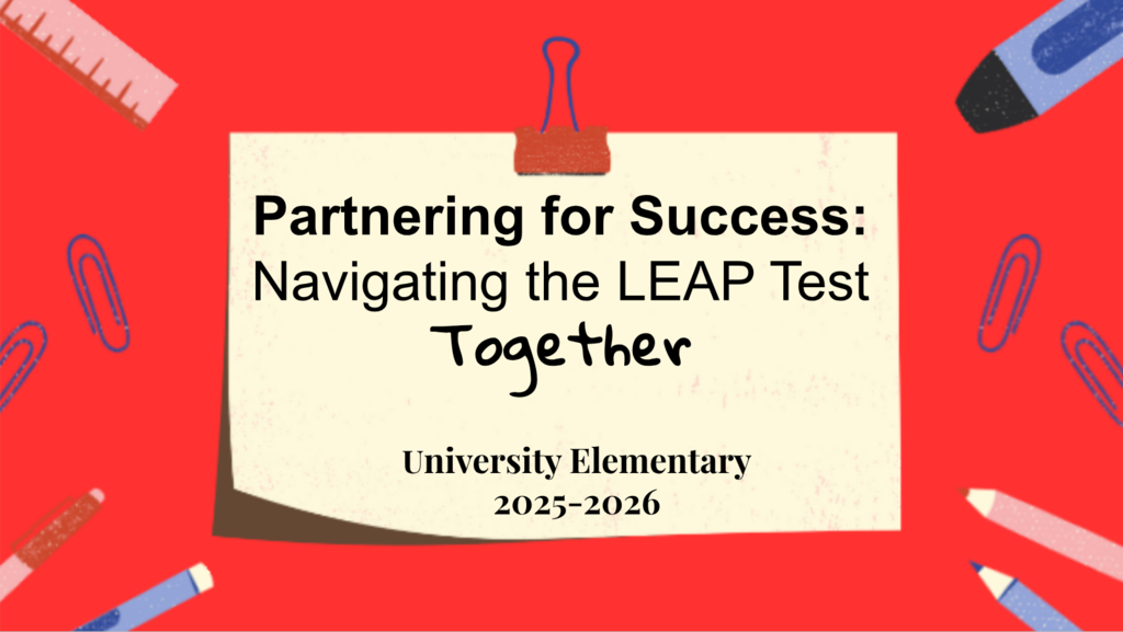 Testing Information Slides