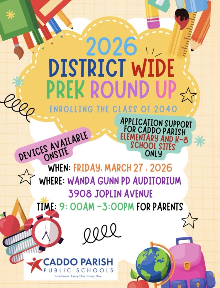 prek round up at Central Office  