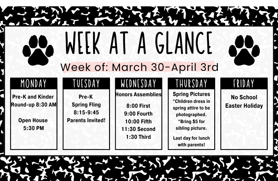 Week at a Glance