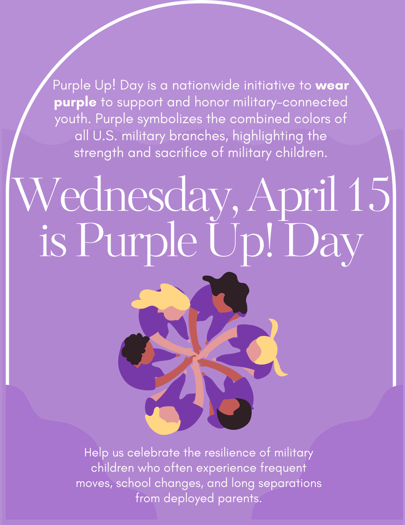 purple up flyer