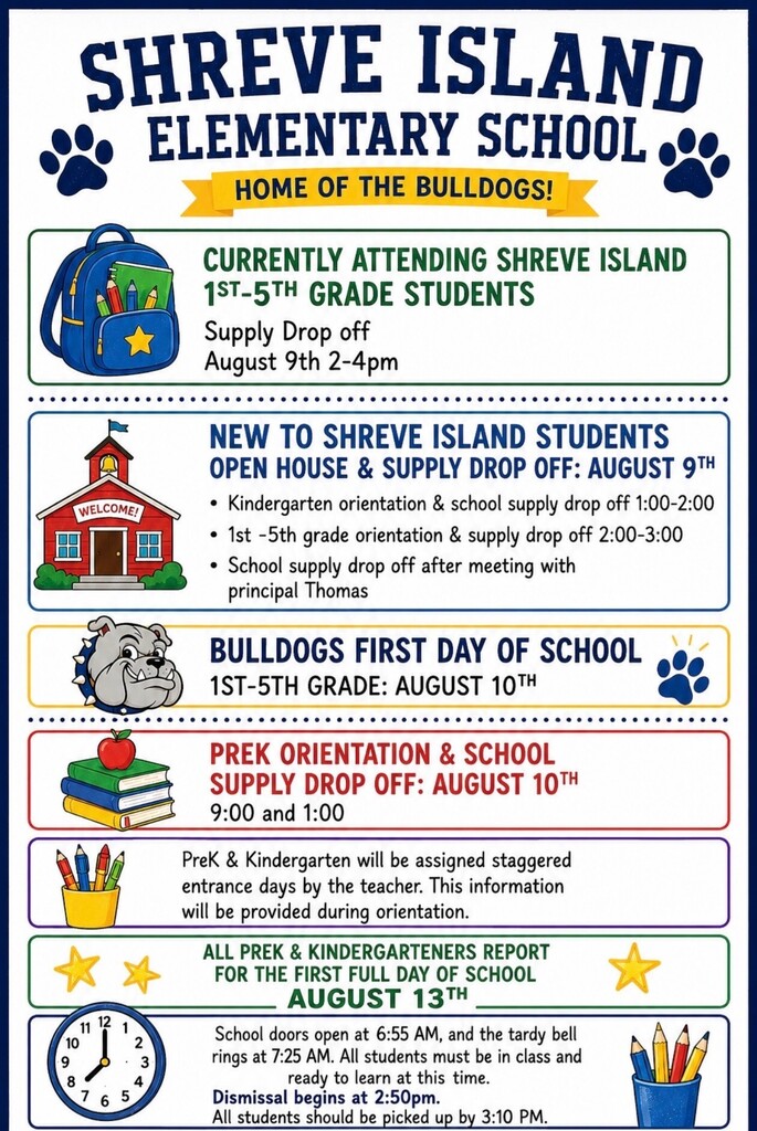 Back to School Start Dates