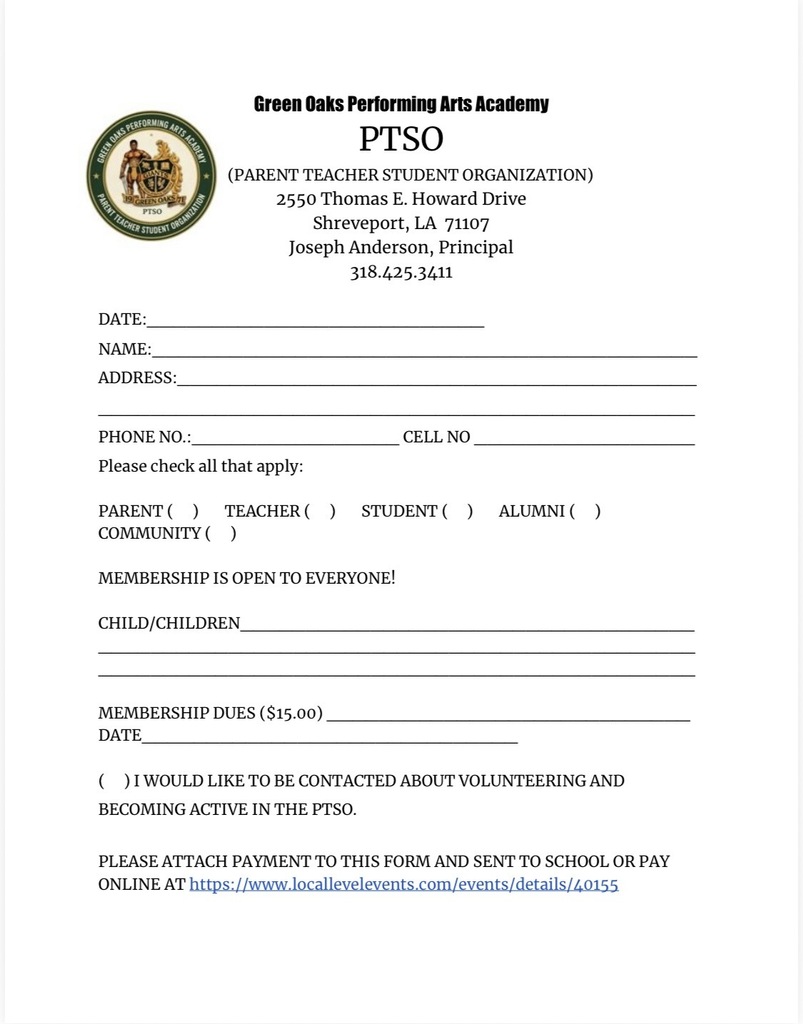 PTSO Form