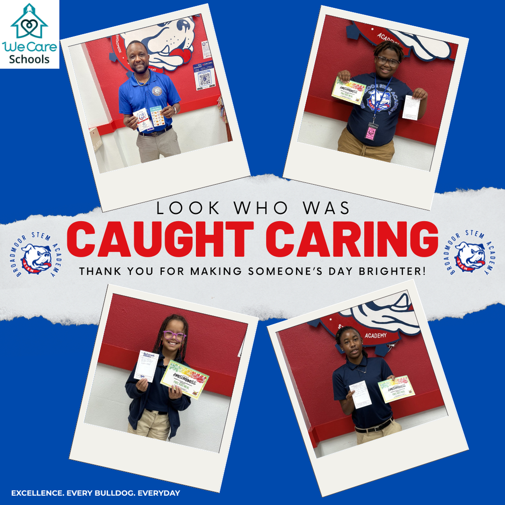 Today's We Care Card recipients! Thank you for showing you care! 