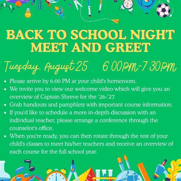 Back to School Night
