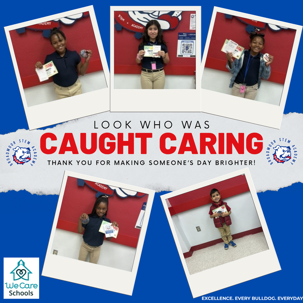 Today's We Care Card recipients! Thank you for showing you care! 