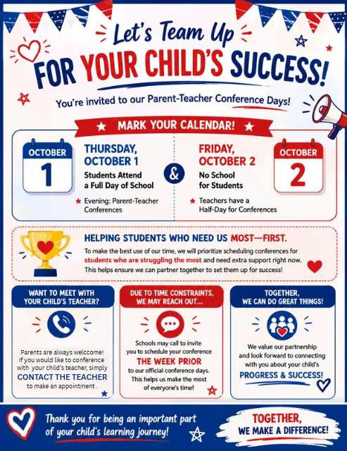 october conference flyer