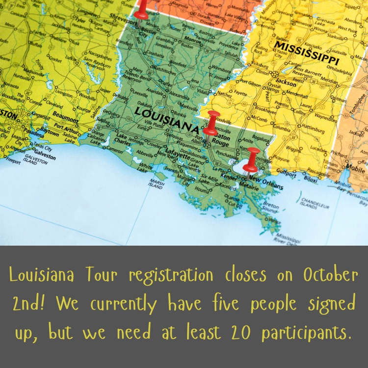 Louisiana tour