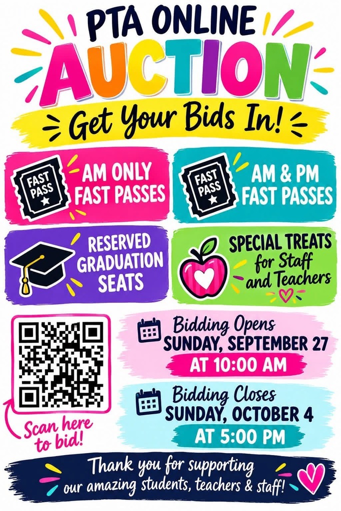 Auction flyer