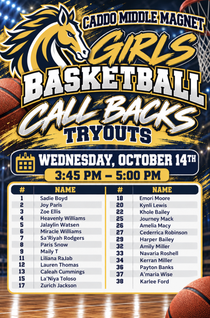Girls Basketball Tryout Callbacks